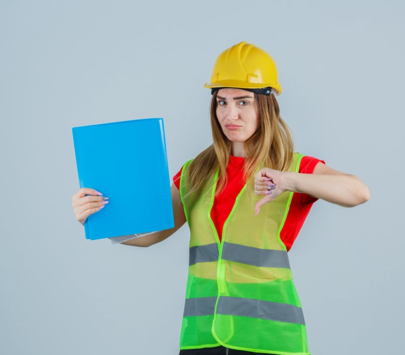Frustrated safety manager